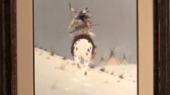 indian art print by donald vann for sale by jim burkholder