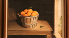 Basket of Oranges painting by James Burkholder