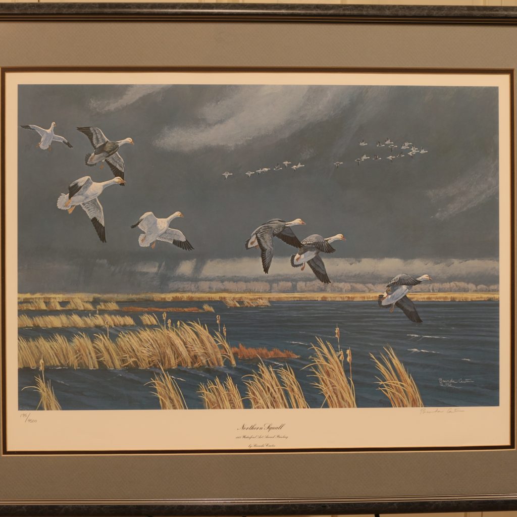northern squall art print by brenda carter for sale by james burkholder