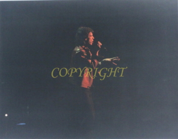 photo of mick jagger singing by james burkholder