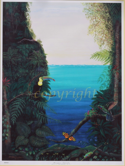 art print Bosque Caribe by James Burkholder