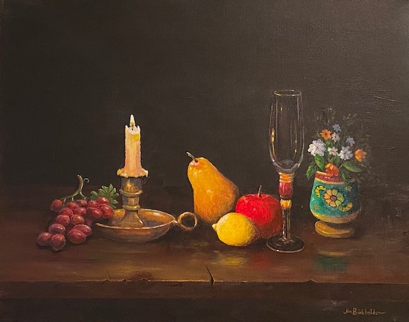 Medley by Candlelight painting by James Burkholder